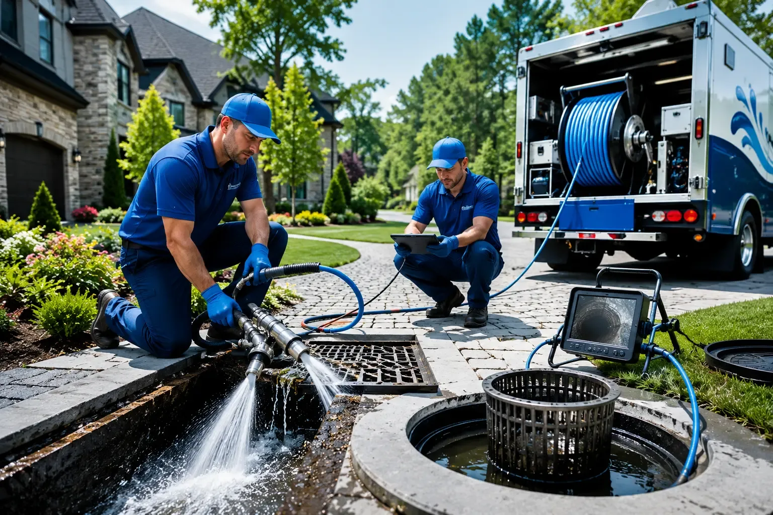 Local outdoor drain cleaning professionals in Conway, PA