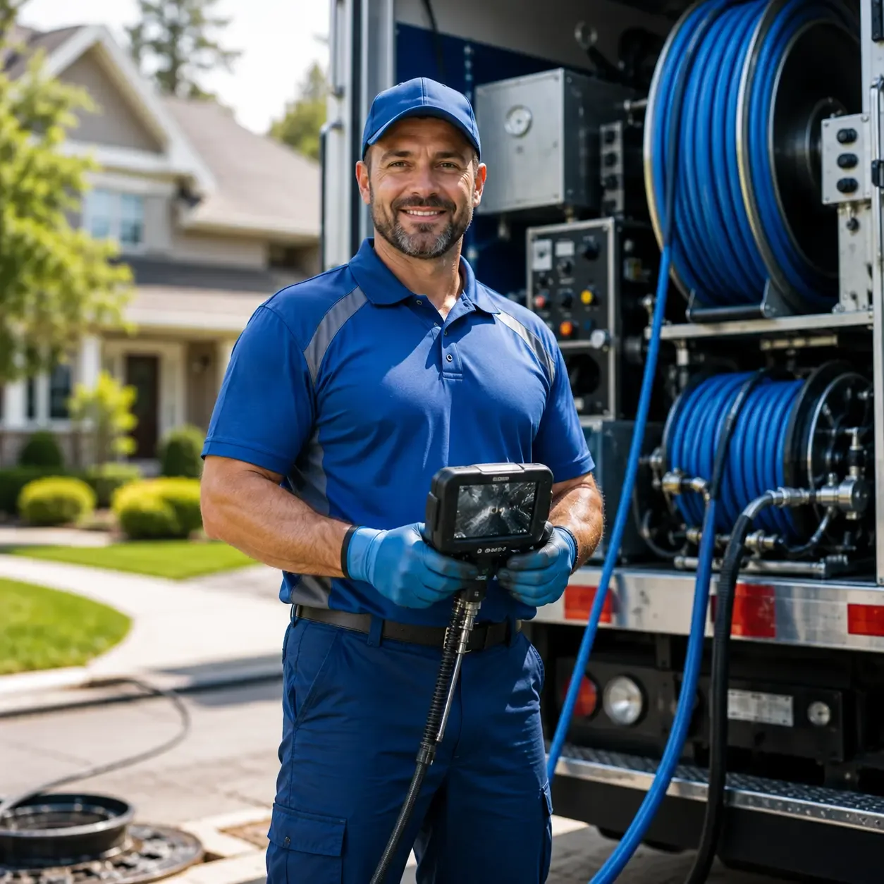 Local outdoor drain cleaning specialists in Conway, PA